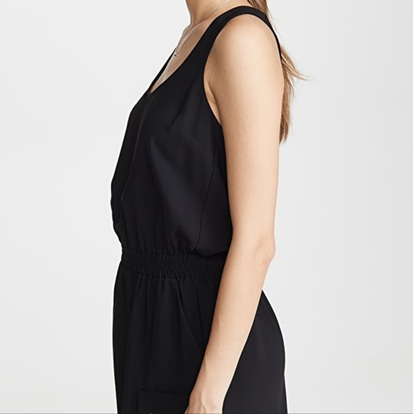 AMANDA UPRICHARD Shopbop Black Cargo Pocket Racerback Mini Dress - Size Large - Picture 6 of 15